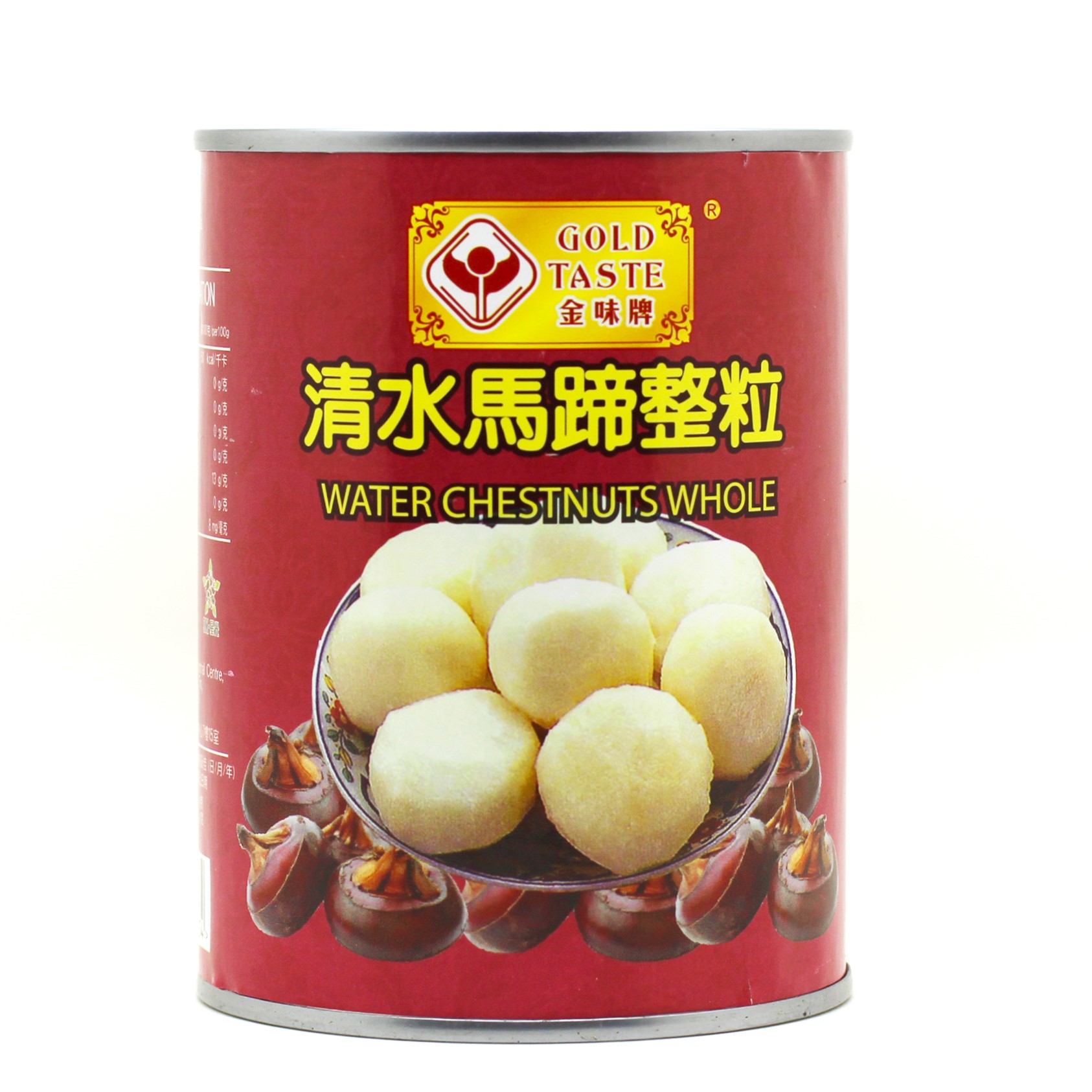 GOLD TASTE Brand Water Chestnuts (W...