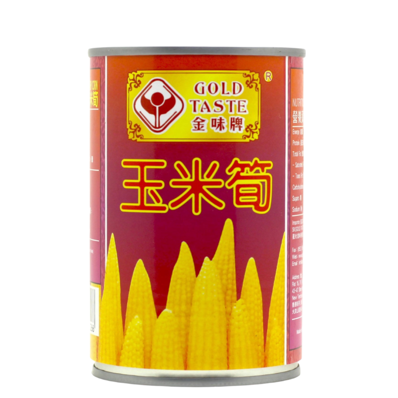 GOLD TASTE Brand Whole Baby Corn 42...