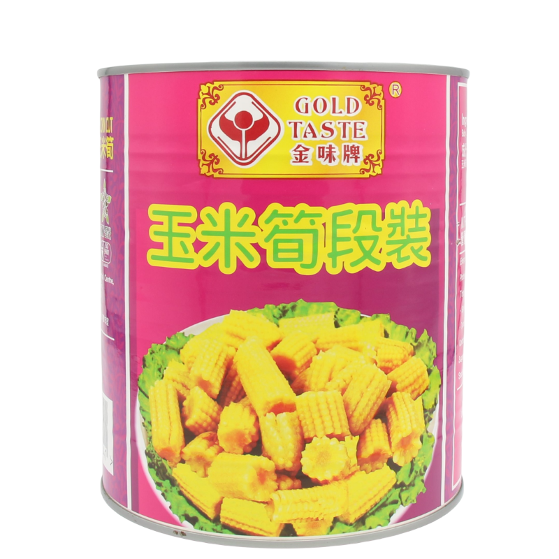 GOLD TASTE Brand Cut Baby Corn 2900...