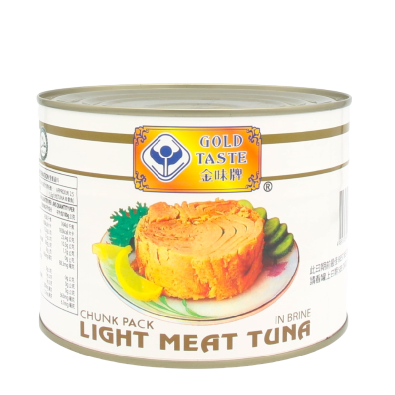 GOLD TASTE Brand Tuna Pieces in Bri...