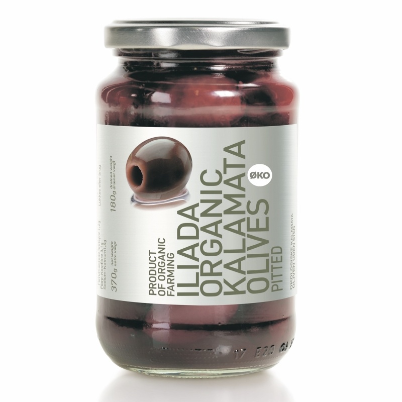 ILIADA Organic Black Kalamata Olives (P...