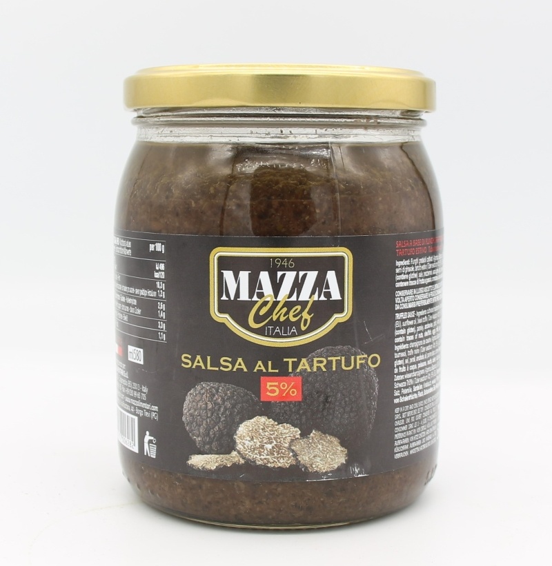 MAZZA Black Truffle Sauce (5%) 500G