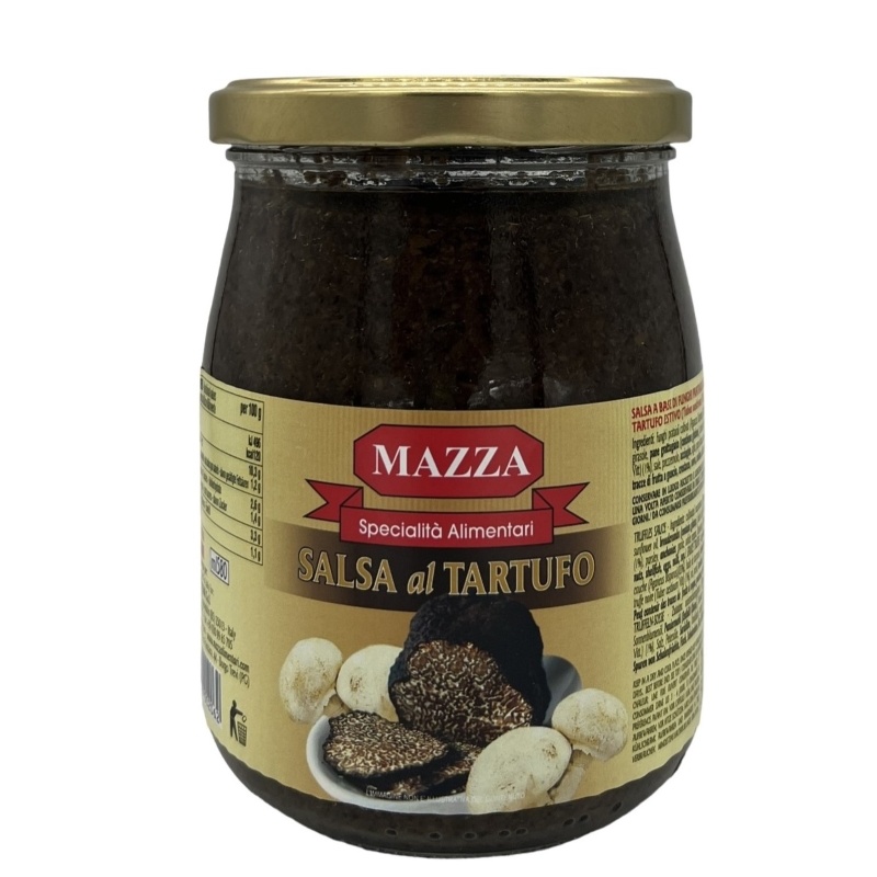 MAZZA Black Truffle Sauce (1%) 500G