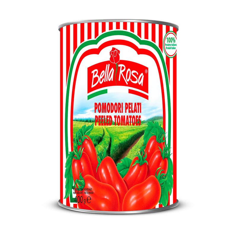 BELLA ROSA Peeled Tomatoes 400G x 2...